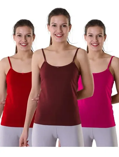 Solid Camisoles For Girls