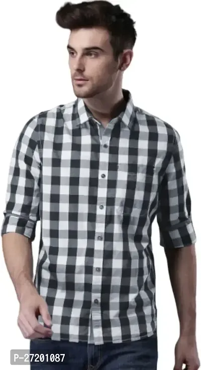 Stylish Cotton Long Sleeves Casual Shirts For Men