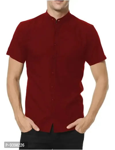 BASE 41 Men's Half Sleeves Shirt-thumb0