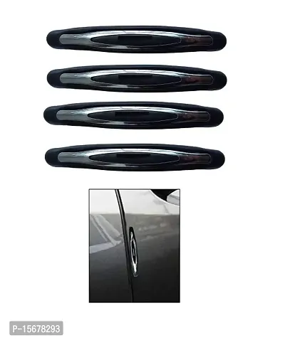 Car Compact Black Colour Elegant Door Guard Protection Universal Type Set of 4 pcs Suitable for Maruti Suzuki Eeco-thumb3