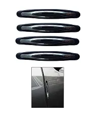 Car Compact Black Colour Elegant Door Guard Protection Universal Type Set of 4 pcs Suitable for Mahindra Scorpio 2009 Onward-thumb2