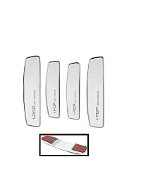 Car Stylish I-pop White Colour Elegant Door Guard Protection Universal Type Set of 4 pcs Suitable for Chevrolet Beat-thumb2
