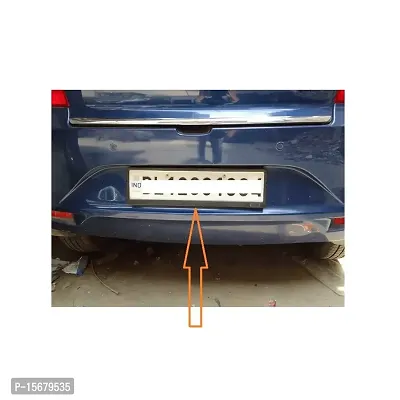 Car Number Plate Frame Protective Holder Made with Durable Plastic 2 pcs Universal Item Front / Back Side Suitable for Maruti Suzuki Eeco-thumb2