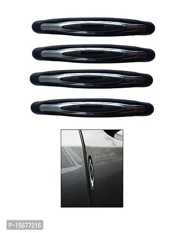 Car Compact Black Colour Elegant Door Guard Protection Universal Type Set of 4 pcs Suitable for Renault Pulse-thumb3