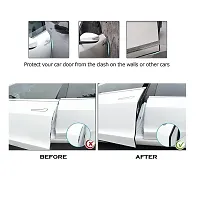 Car Door U Shape Edge Guard Trim Rubber Beading Protector for Extra Body Protection 5 Meter Roll Suitable for Mahindra Scorpio 2009 Onward-thumb2