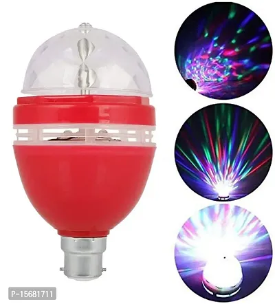 SPREADX Combo of 2 pcs 360 Degree LED Light Crystal Rotating Bulb Decorative Multicolor Led for Home Decor Christmas, Diwali Party and Festival-thumb4