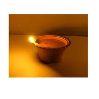 Water Sensor LED Diyas Eco Friendly Set of 6 pcs Warm Orange Lights, Battery Led Candles for Home Decoration, Balcony Festivals Decor Diwali Lights-thumb1