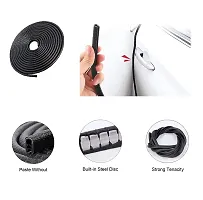 Car Door U Shape Edge Guard Trim Rubber Beading Protector for Extra Body Protection 5 Meter Roll Suitable for Mahindra Scorpio 2009 Onward-thumb1