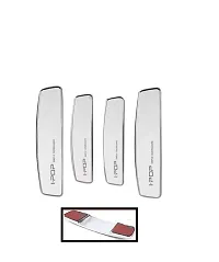 Car Stylish I-pop White Colour Elegant Door Guard Protection Universal Type Set of 4 pcs Suitable for Maruti Omni-thumb2