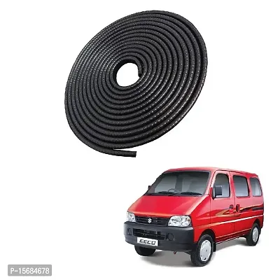 Car Door U Shape Edge Guard Trim Rubber Beading Protector for Extra Body Protection 5 Meter Roll Suitable for Maruti Suzuki Eeco-thumb0