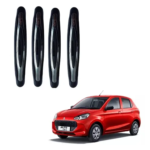 Car Compact Black Colour Elegant Door Guard Protection Universal Type Set of 4 pcs Suitable for Maruti Suzuki Alto K-10 2022