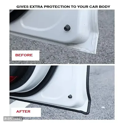Car Door U Shape Edge Guard Trim Rubber Beading Protector for Extra Body Protection 5 Meter Roll Suitable for Maruti Suzuki Nexa Ciaz Type-2-thumb4
