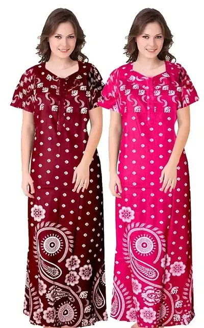 New In Cotton Nighty Women's Nightwear 