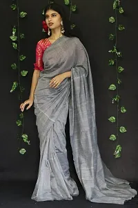 GREY HANDLOOM COTTON SAREE-09-thumb2