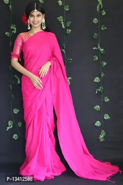 Beautiful Cotton Saree with Blouse piece