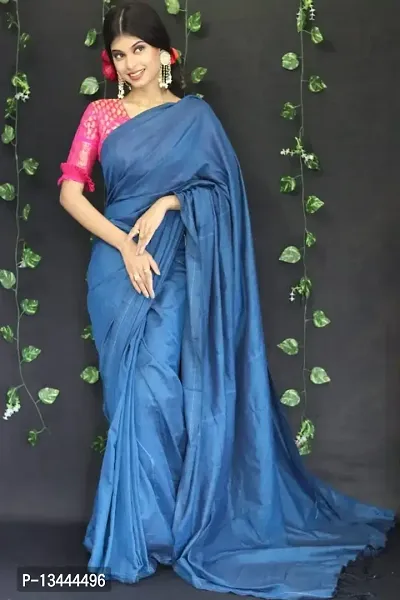 Beautiful Cotton Saree with Blouse piece-thumb0