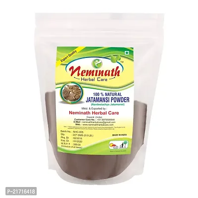 Jatamansi Powder For Hair (227 Grams)| 100% Natural, Pure and Herbal | (Nardostachys Jatamansi) Hair Powder For Rejuvenating Hair Roots Naturally | Pack of 1 - By Neminath Herbal Care-thumb2