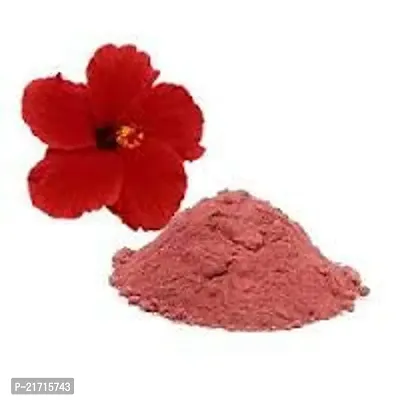 Hibiscus Powder For Hair | 100% Natural  Pure Gudhal Flower Powder | Hibiscus Flower (Rosa Sinensis) Powder For Bouncy Hairs Naturally | 227 Grams, Pack of 2 By Neminath Herbal Care-thumb3