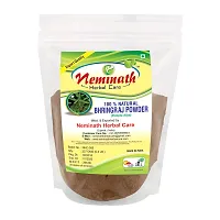 Neminath Herbal Care Bhringraj Leaves Powder for Hair (ECLIPTA ALBA) | 100% Pure  Natural | Best For FIGHTING HAIR FALL NATURALLY (227Grams)-thumb1