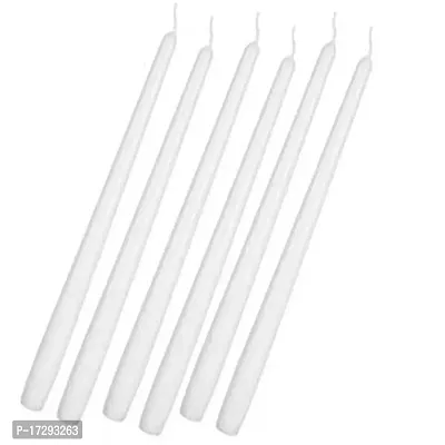 Indoblaze Unscented Taper Candles | Long Candles for Home Decor | Candle Sticks