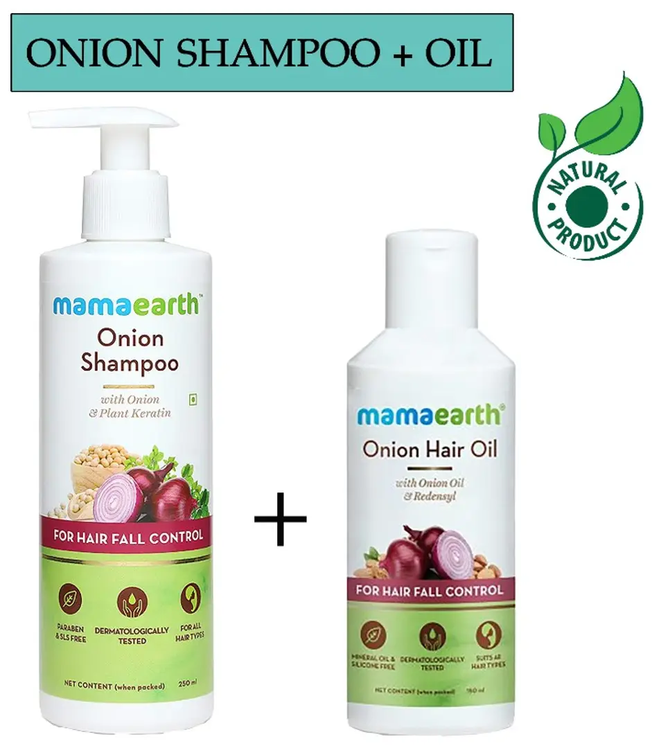 Mamaearth Onion Hair Oil for Hair Growth & Hair Fall Control with Redensyl  300 ml Hair Oil - Price in India, Buy Mamaearth Onion Hair Oil for Hair  Growth & Hair Fall
