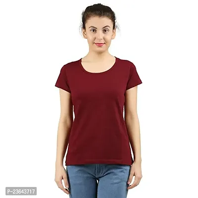 Fancy Cotton T-shirts For Women-thumb0