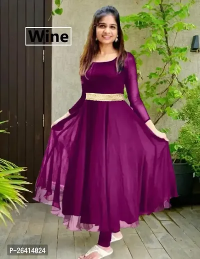 Attractive Georgette Gown for Women