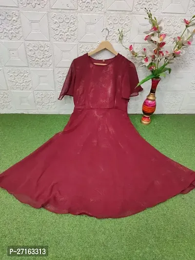 Attractive Georgette Gown for Women