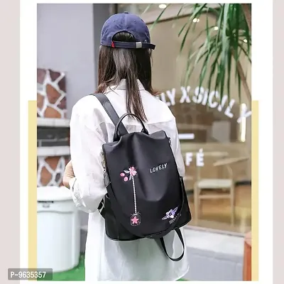 New Flower Embroidered Artistic National Style Oxford Large Capacity Womens Bag Generation Backpack-thumb2