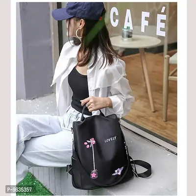 New Flower Embroidered Artistic National Style Oxford Large Capacity Womens Bag Generation Backpack-thumb4