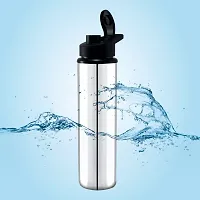 Stainless steel water bottle 1000ml approxe,water bottle,steel bottle,gym,sipper,school,office,water bottle 900ml.(Sports).Pack of 1-thumb2