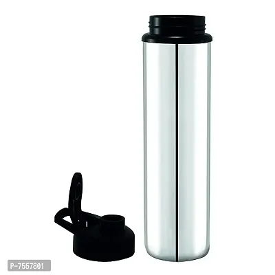 Stainless steel water bottle 1000ml approxe,water bottle,steel bottle,gym,sipper,school,office,water bottle 900ml.(Sports).Pack of 2-thumb2
