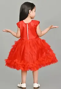 Fabulous Cotton Blend Frock Dress For Girls-thumb1