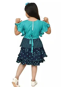 Fabulous Cotton Blend Frock Dress For Girls-thumb1