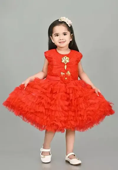 Fabulous Blend Frock Dress For Girls