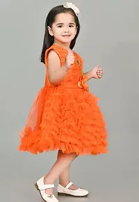 Fabulous Cotton Blend Frock Dress For Girls-thumb1