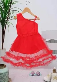 Fabulous Net Frock Dress For Girls-thumb1