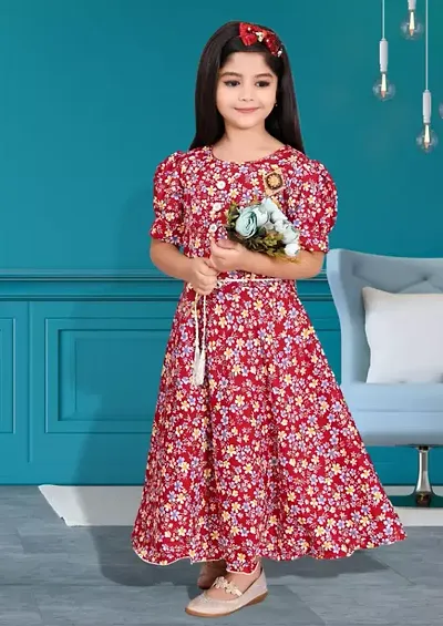 Fabulous Blend Frock Dress For Girls