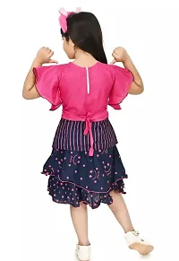 Fabulous Cotton Blend Frock Dress For Girls-thumb1