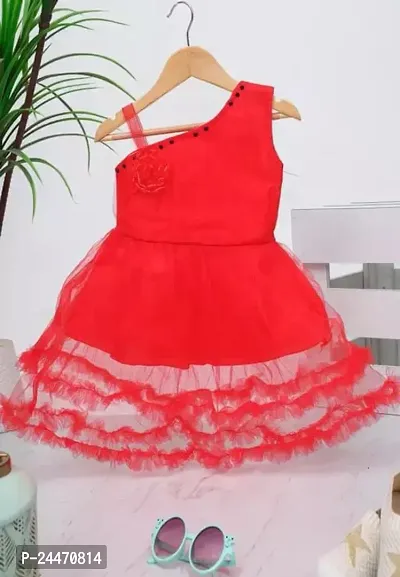 Fabulous Net Frock Dress For Girls
