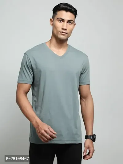 Classic Cotton Blend T-Shirt for Men