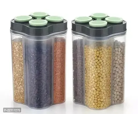 Premium Quality Pack Of 2 2500Ml Container Set-thumb0