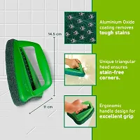 Scotch-Brite Fibre Bathroom Scrubber Brush (Green, Pack of 2)-thumb2
