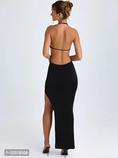 Women Bodycon v neck dress-thumb2