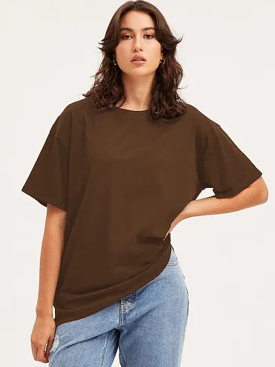 Viour Women's Oversized T Shirt