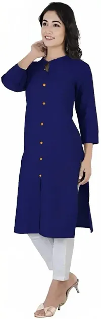 panjabi kurti with mandarin neck-thumb2