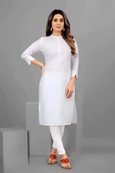 Solid Women Kurti 