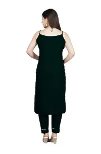 Classic Rayon Solid Kurtis For Womens-thumb1