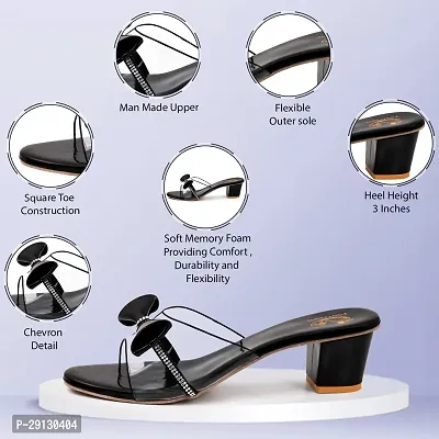Stylish Synthetic Leather Sandals For Women-thumb0