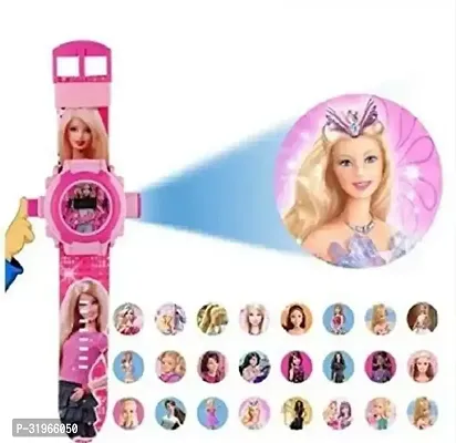 Barbie Projector Watch  Frozen Glowing Watch fo Kids Pack of 1-thumb0